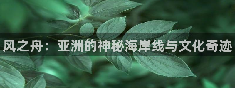 age漫画网：风之舟：亚洲的神秘海岸线与文化奇迹
