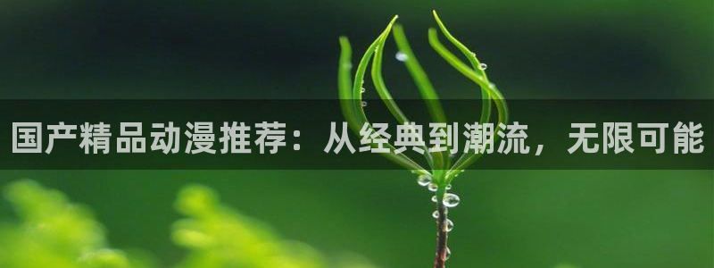 age漫画网：国产精品动漫推荐：从经典到潮流，无限可能