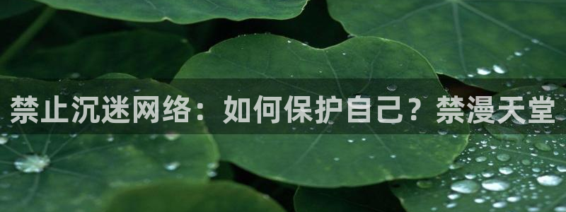 age樱花动漫：禁止沉迷网络：如何保护自己？禁漫天堂